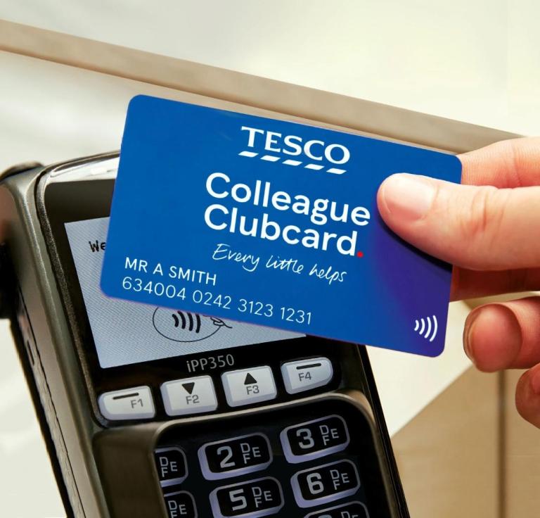 Tesco Colleague Discount Card